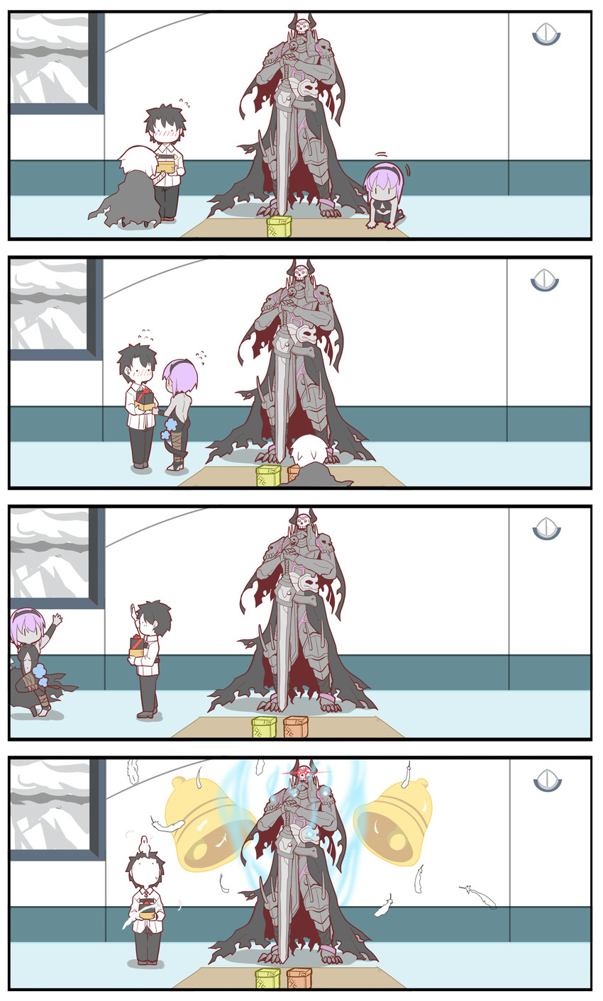 fujimaru ritsuka, jack the ripper, hassan of serenity, and king hassan (fate and 1 more) drawn by alex_(alexandoria)