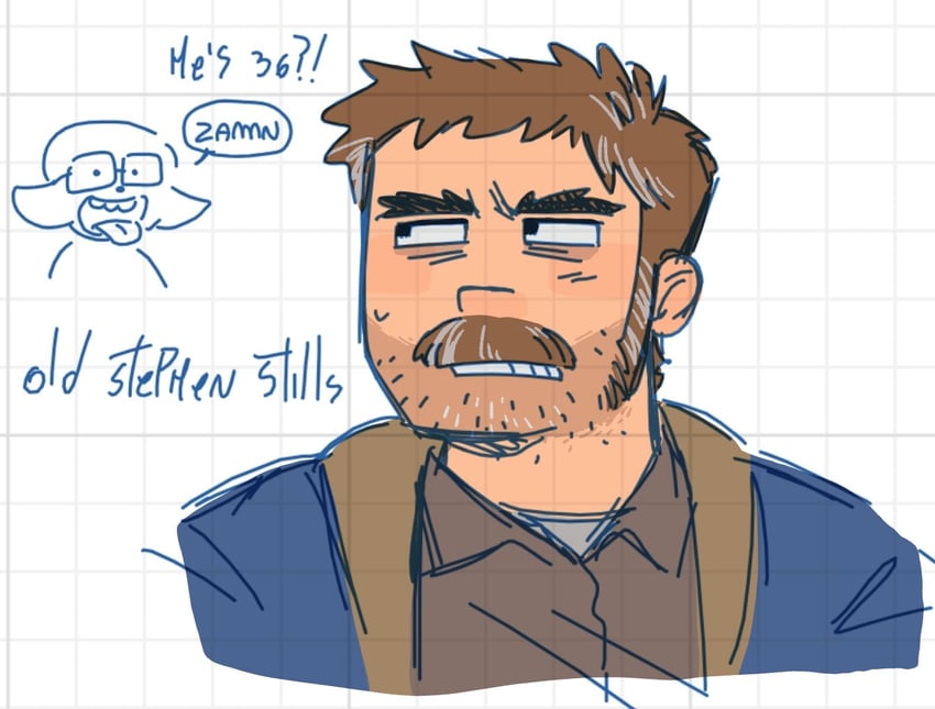 stephen stills (scott pilgrim and 1 more) drawn by null_(mr_not_null)