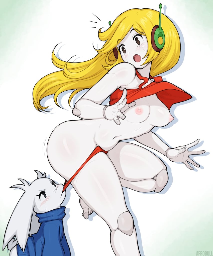 curly brace and sakamoto sue (cave story and 1 more) drawn by afrobull