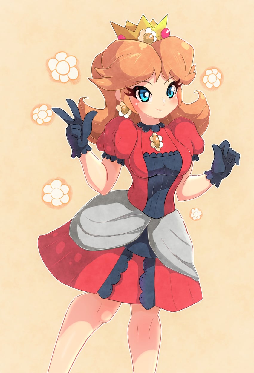 princess daisy (mario and 1 more) drawn by nin10ja