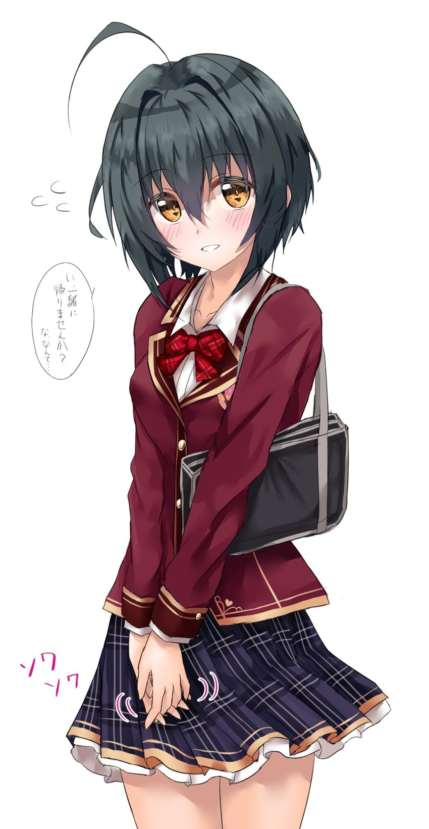 kohinata miho (idolmaster and 1 more) drawn by ashinagi_(bijutu1)