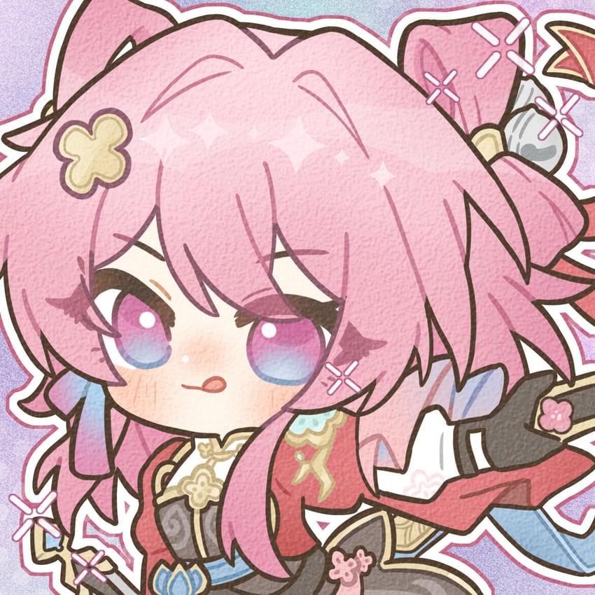 march 7th (honkai and 1 more) drawn by huoshan_huibuiuqiu