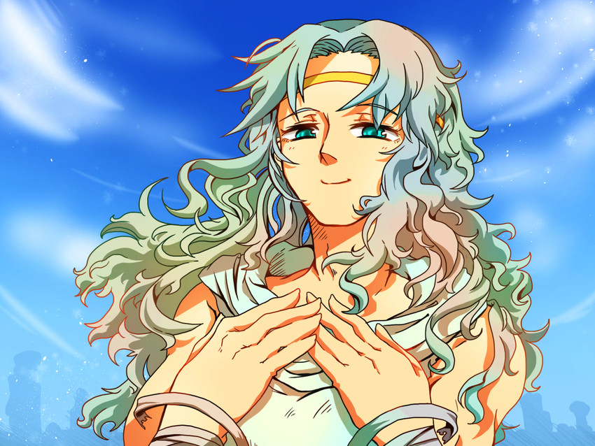 toki (hokuto no ken) drawn by shion_(kokorozashi_on_momo_neko)