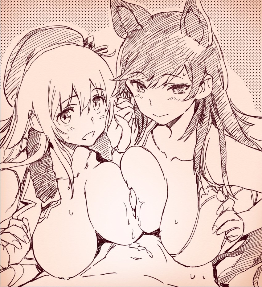 atago (kantai collection and 1 more) drawn by sameda_koban