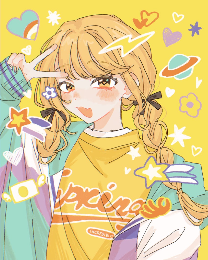 fujita kotone (idolmaster and 1 more) drawn by hamuchosu