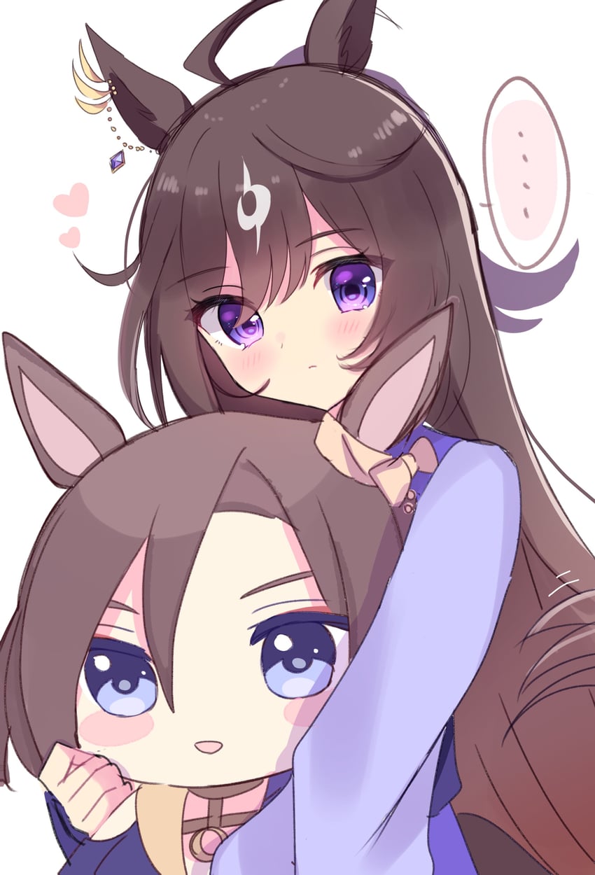 air groove and duramente (umamusume) drawn by nameko_(aa_04)