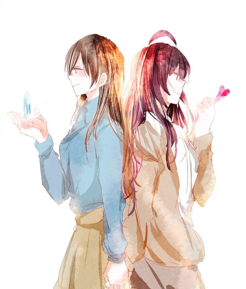 ichinose shiki and nitta minami (idolmaster and 1 more) drawn by kiri_toichi