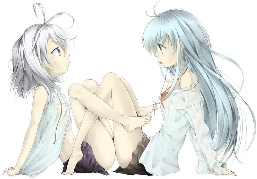 touwa erio and hoshimiya yashiro (sayonara zetsubou sensei and 1 more) drawn by solru