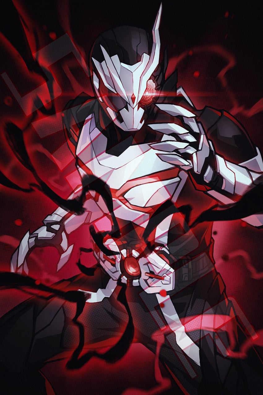kamen rider ark-one (kamen rider and 1 more) drawn by onion_maru