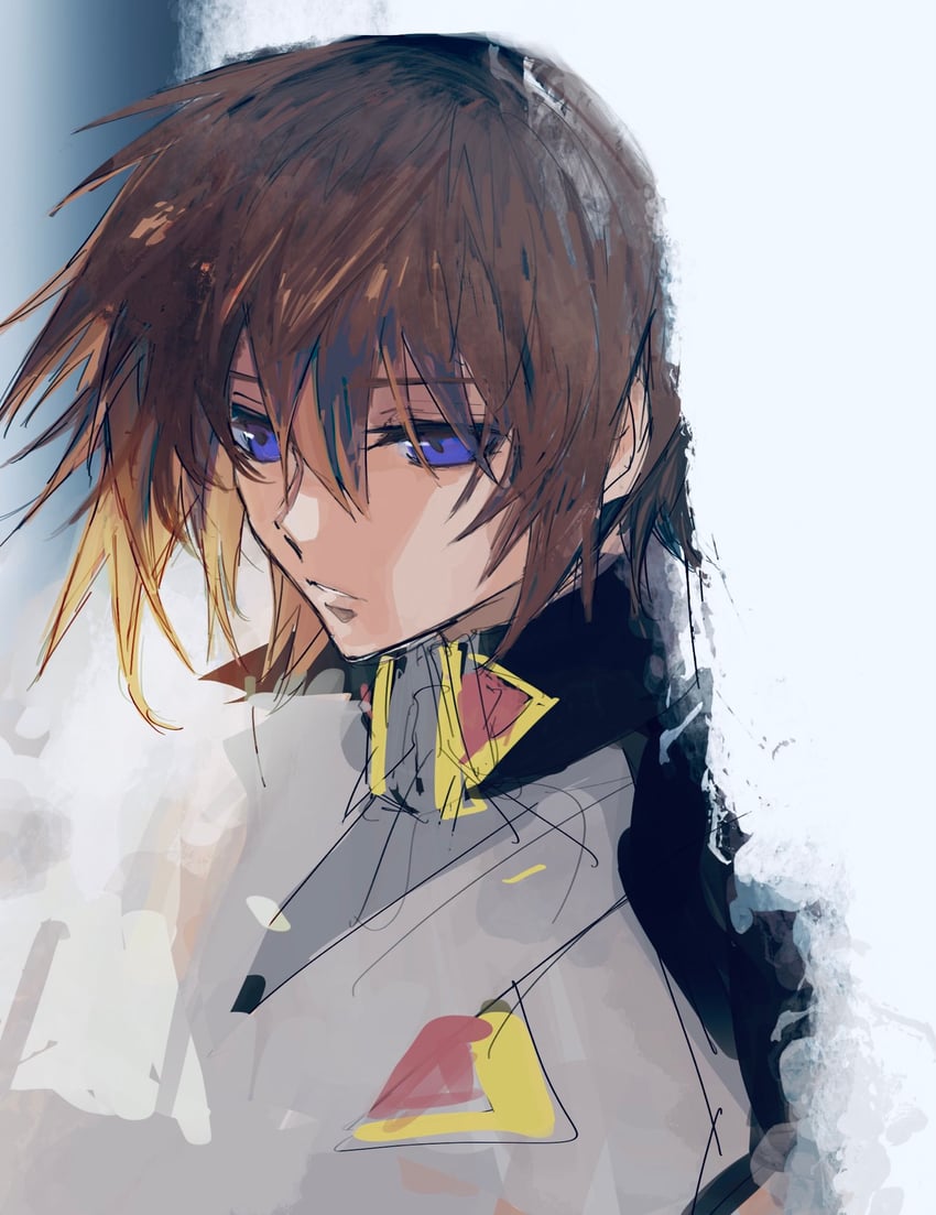 kira yamato (gundam and 3 more) drawn by she_(morianosu)