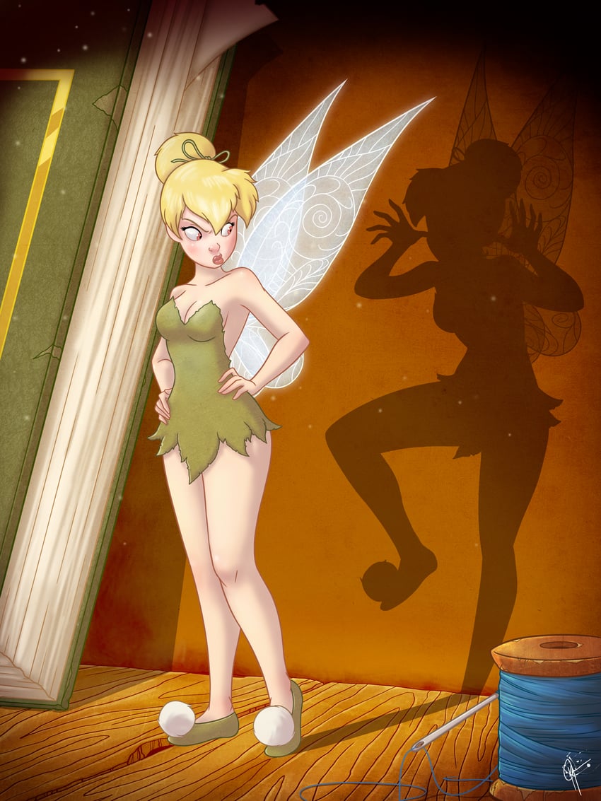 tinker bell (walt disney's peter pan) drawn by jeftoon01