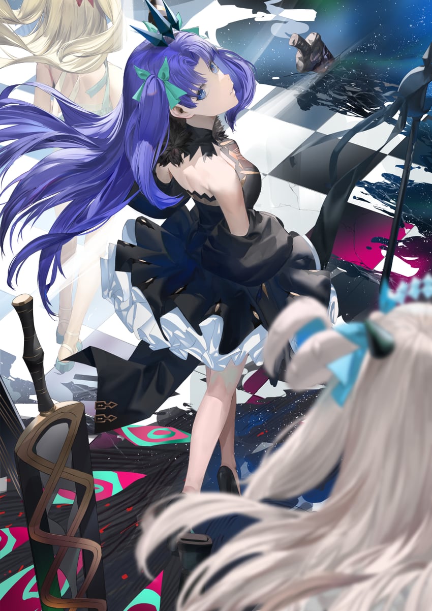 ereshkigal and space ereshkigal (fate and 1 more) drawn by blazpu