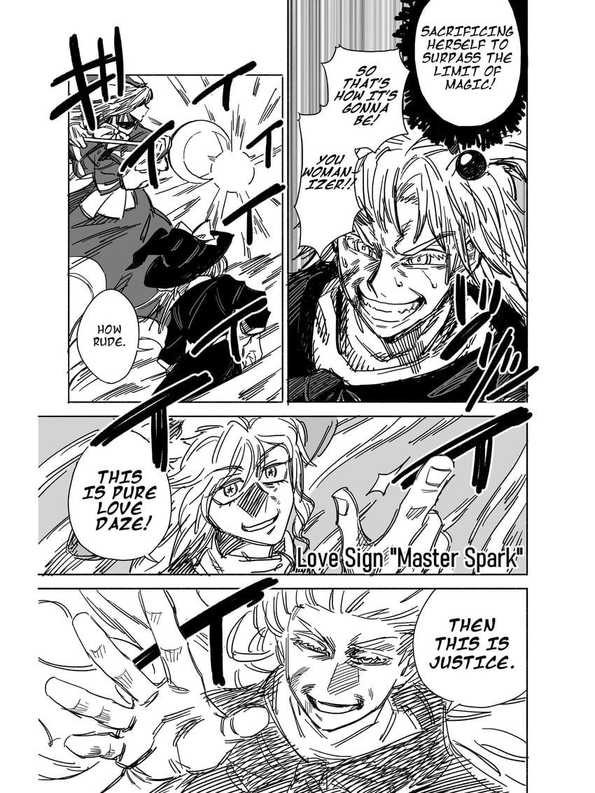 kirisame marisa, shinki, and mima (touhou and 2 more) drawn by eddybird55555
