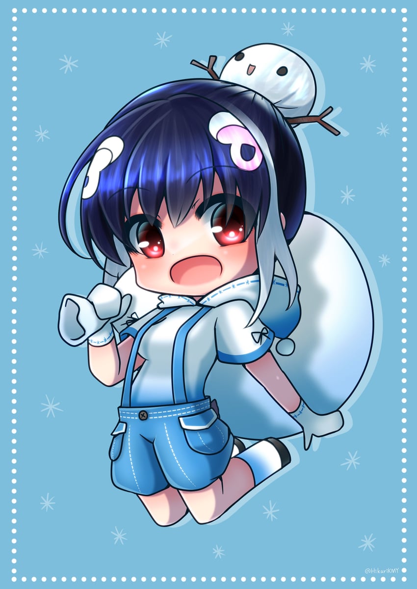 african penguin (kemono friends and 1 more) drawn by hikarikmy