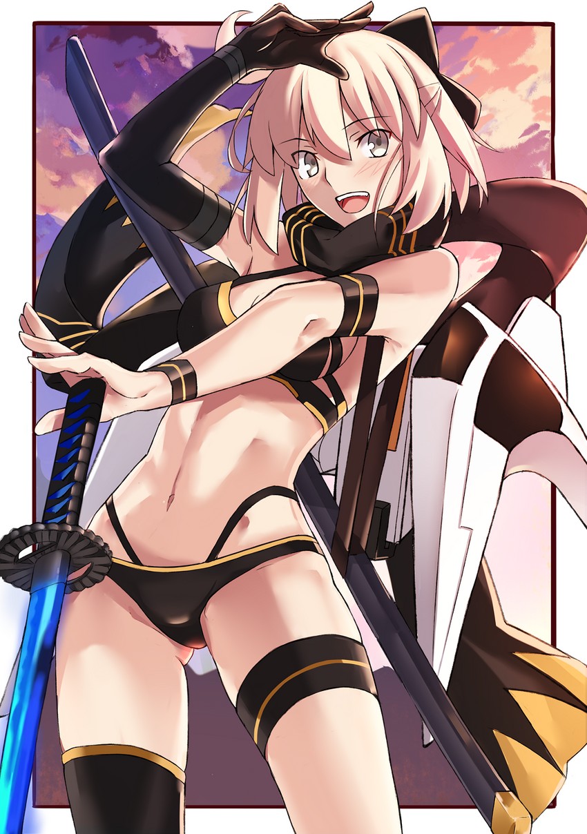 okita souji and okita j. souji (fate and 1 more) drawn by yuchio