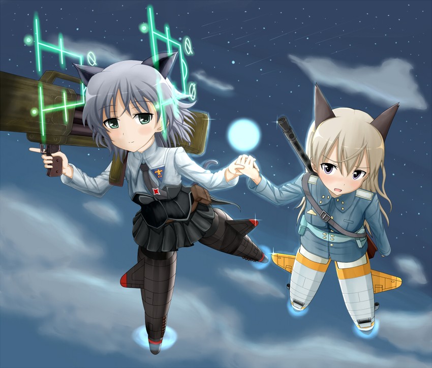 sanya v. litvyak and eila ilmatar juutilainen (world witches series and 1 more) drawn by yakob_labo