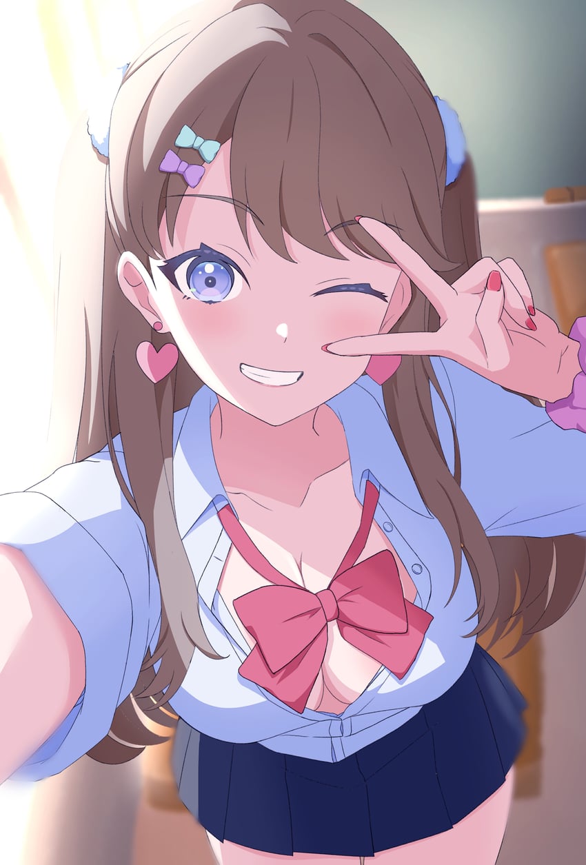 fujishima megumi (love live! and 1 more) drawn by zanpon