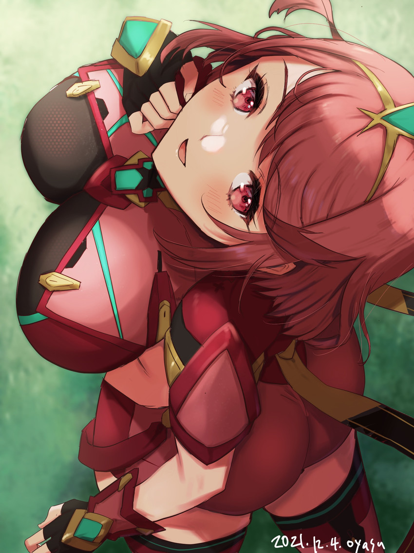 pyra (xenoblade chronicles and 1 more) drawn by yamamori_kinako
