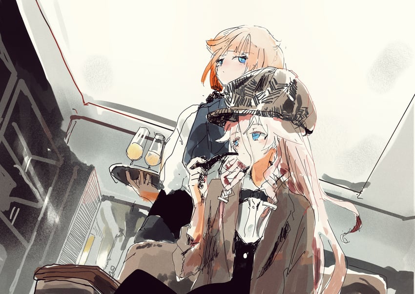 ia, one, and sherlock holmes (vocaloid and 2 more) drawn by kabuyama_kaigi