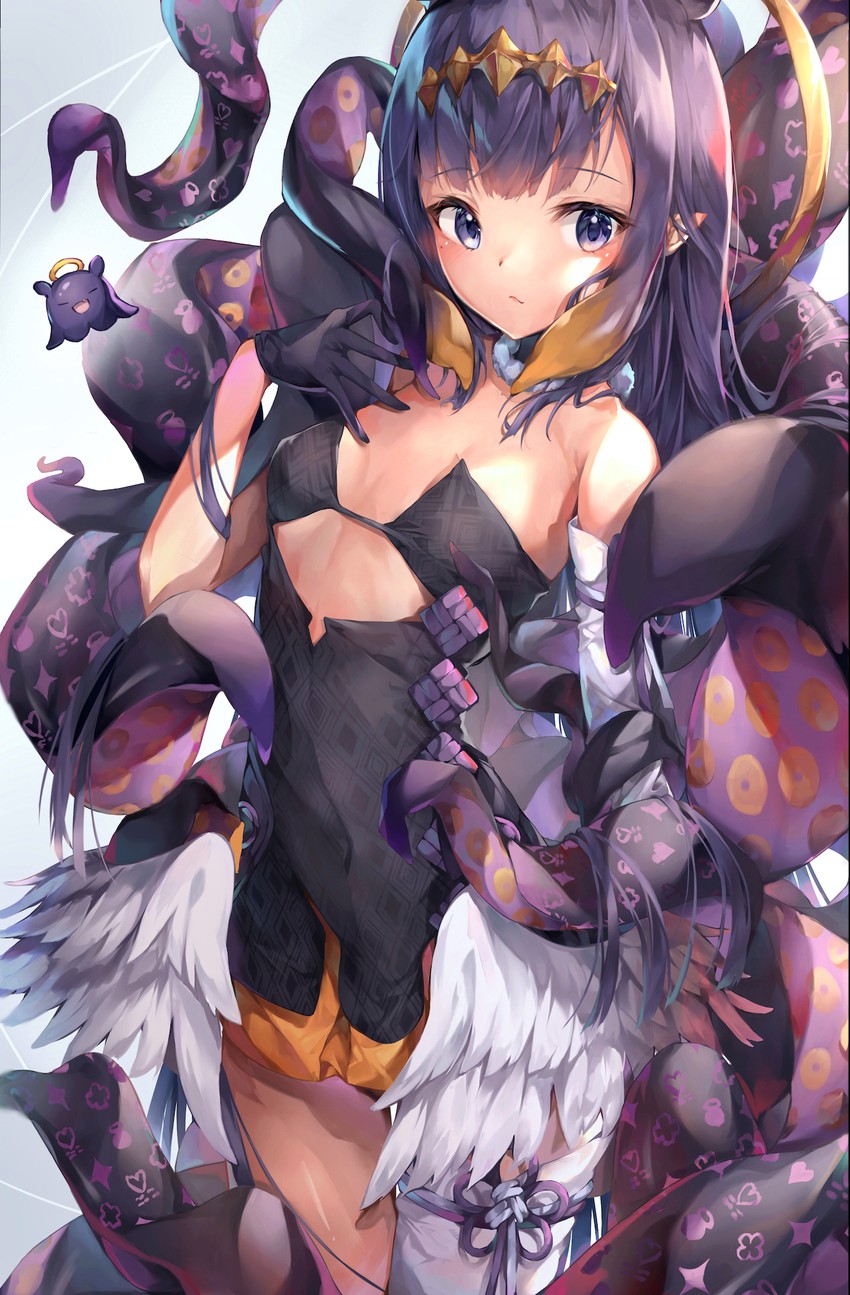 ninomae ina'nis and takodachi (hololive and 1 more) drawn by matutoki_nara05