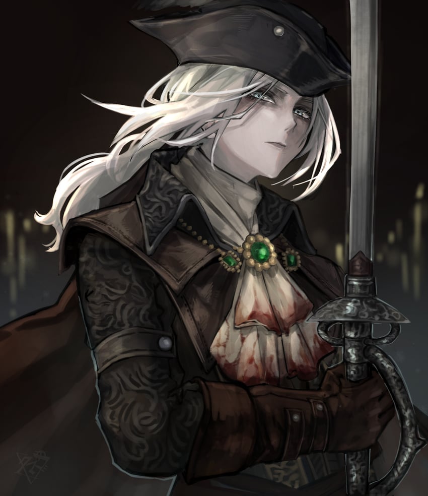 lady maria of the astral clocktower (bloodborne) drawn by yoshimaru_tamao