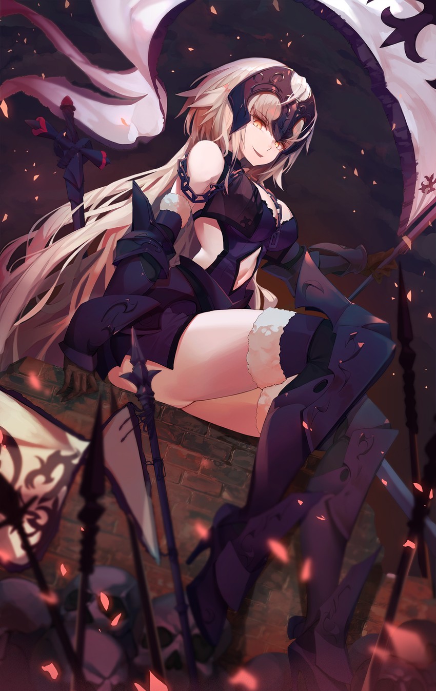 jeanne d'arc alter (fate and 1 more) drawn by munseonghwa