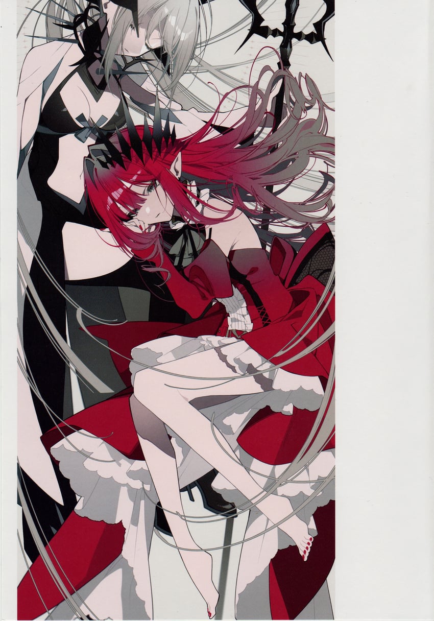 baobhan sith and morgan le fay (fate and 1 more) drawn by mochizuki_kei