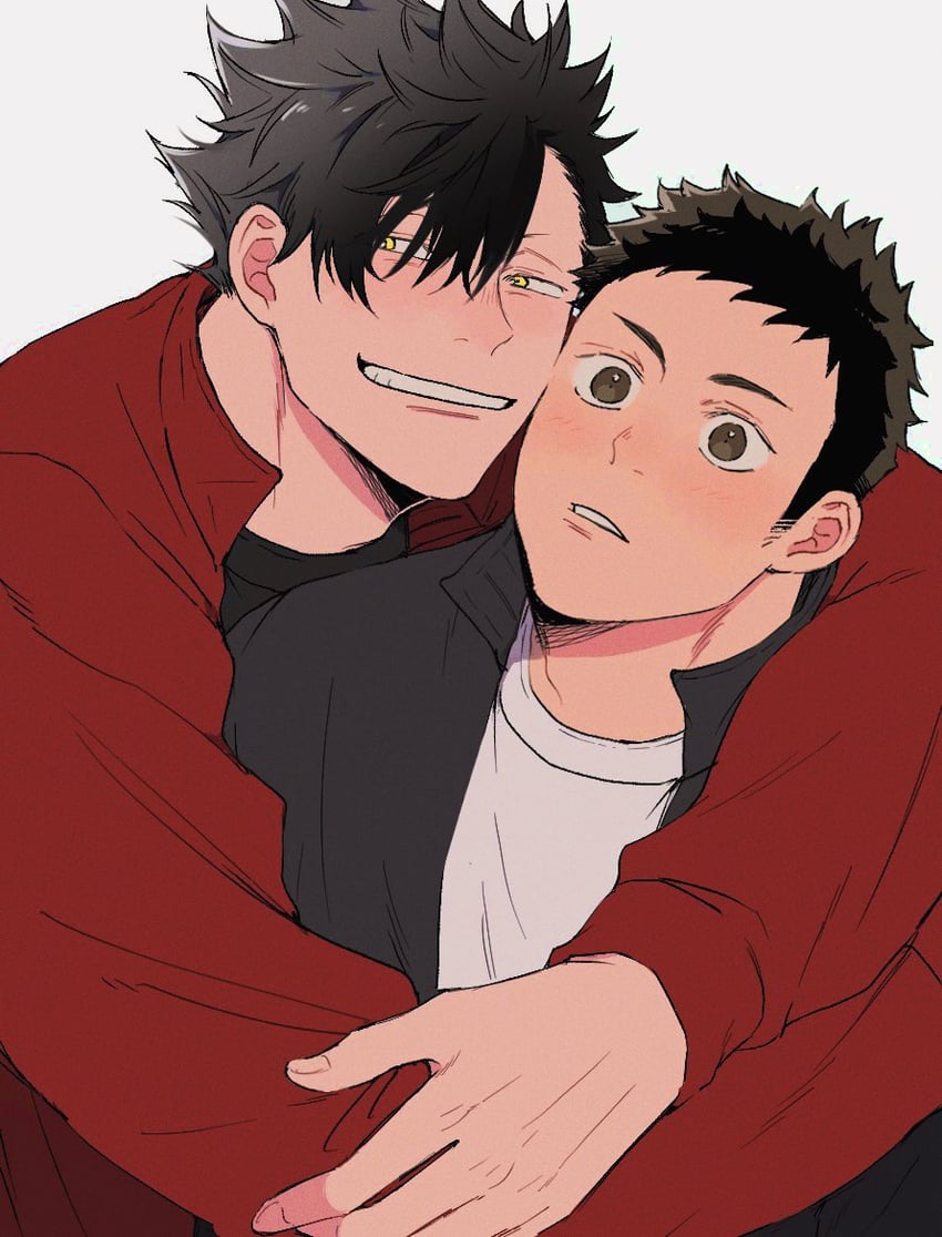 kuroo tetsurou and sawamura daichi (haikyuu!!) drawn by sev_s2