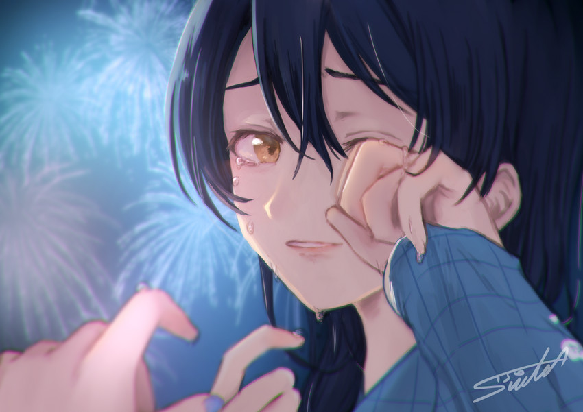 sonoda umi (love live! and 1 more) drawn by suito