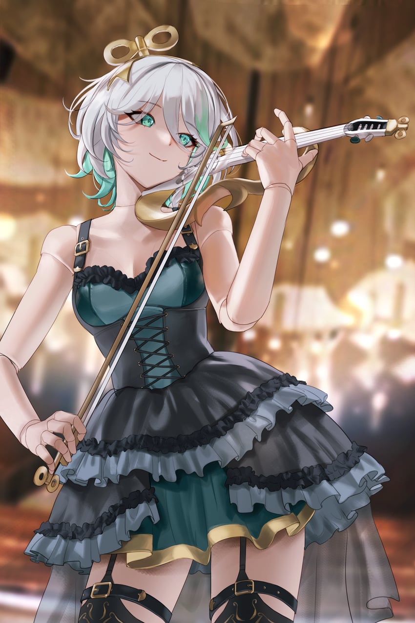 cecilia immergreen (hololive and 1 more) drawn by aragiken