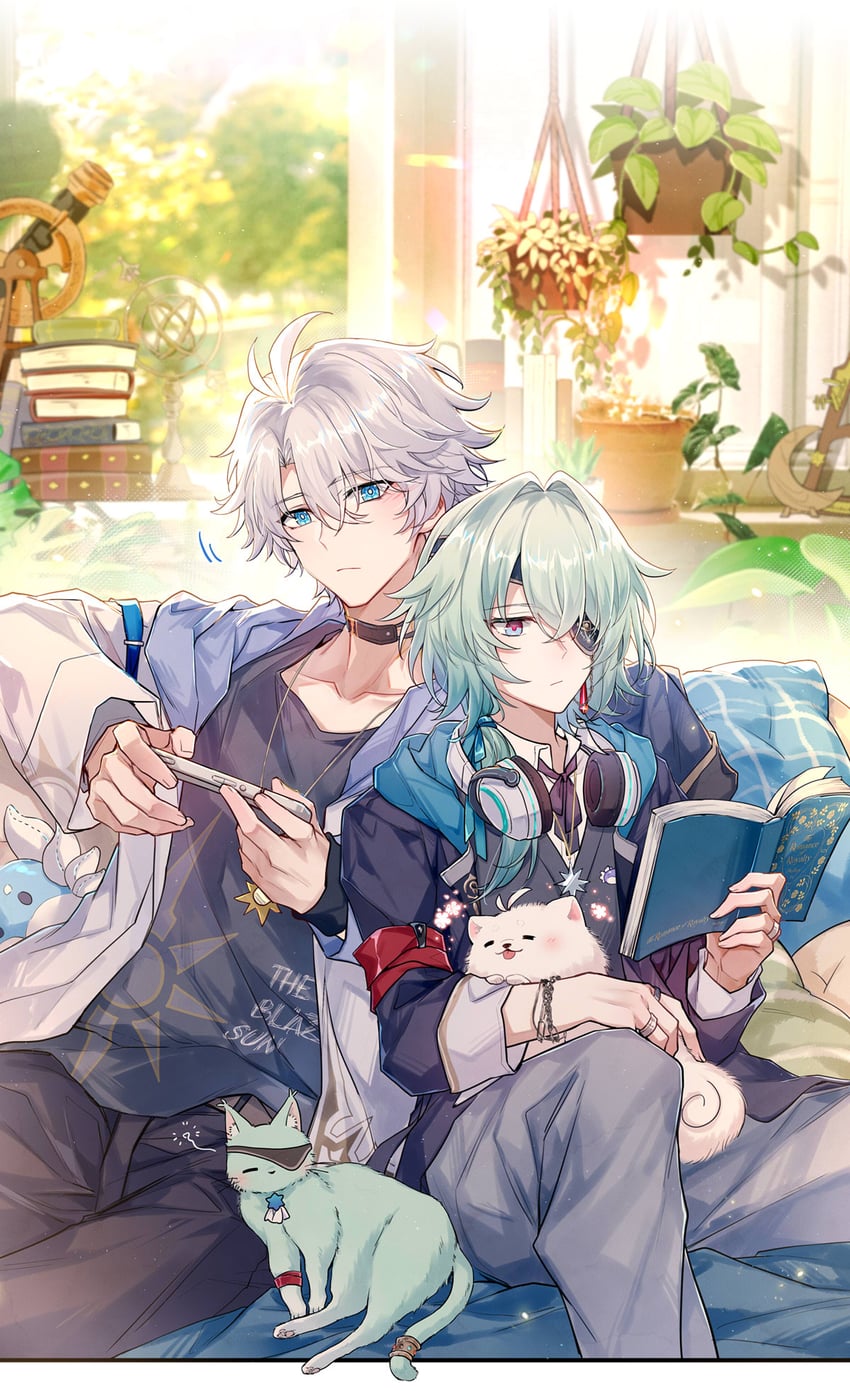 phainon and anaxa (honkai and 1 more) drawn by ddungw