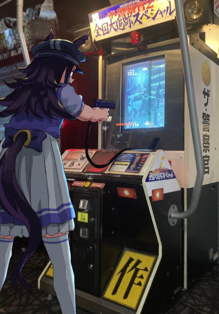 fenomeno (umamusume and 1 more) drawn by 4me_4ma