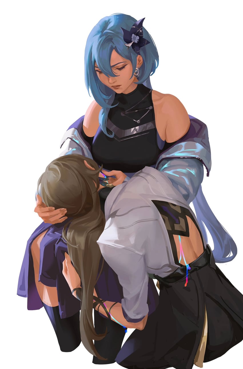 griseo and vita (honkai and 1 more) drawn by crmnlmlfhntr