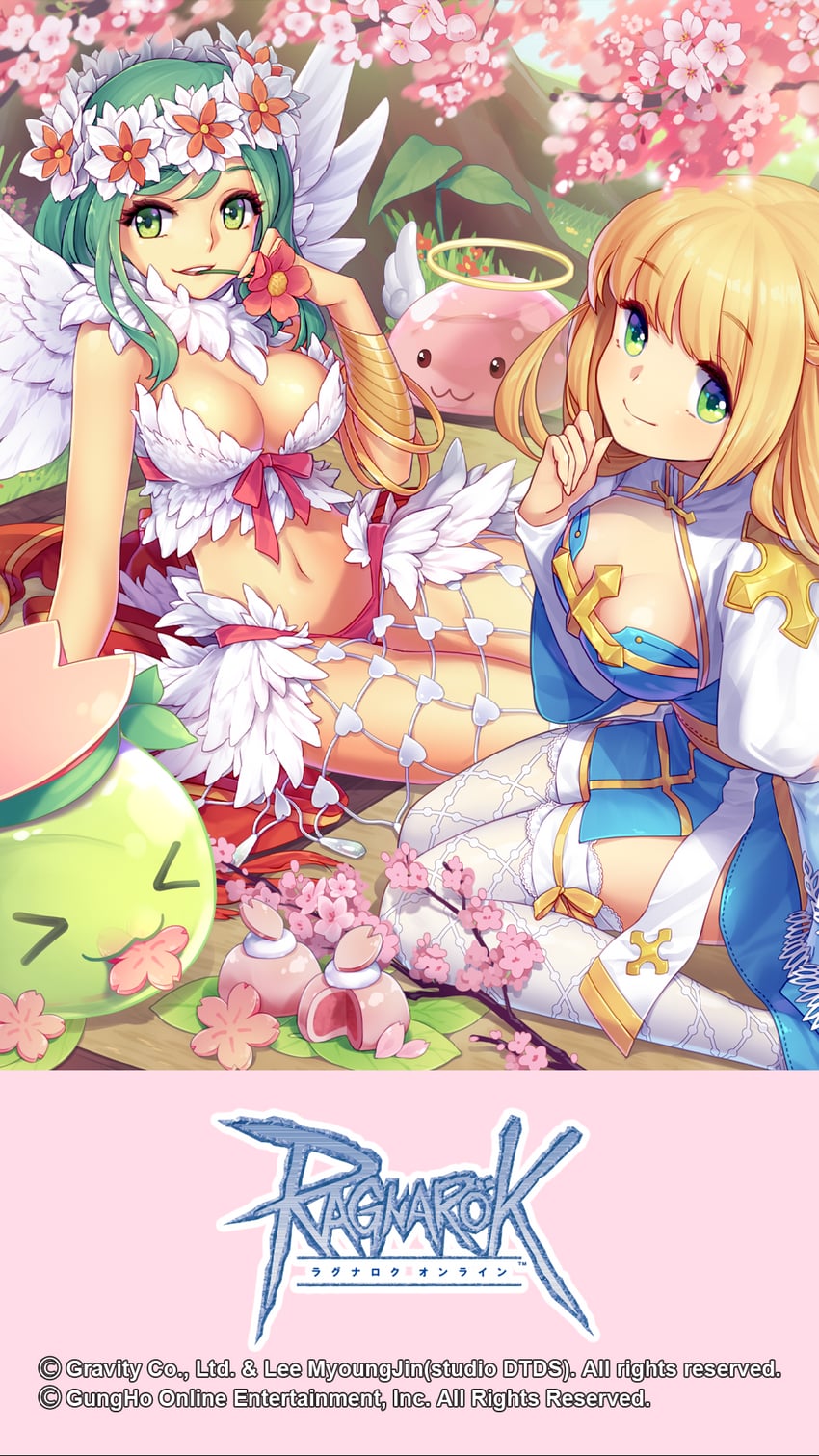 arch bishop, wanderer, poporing, and angeling (ragnarok online) drawn by pporong_(gravity)