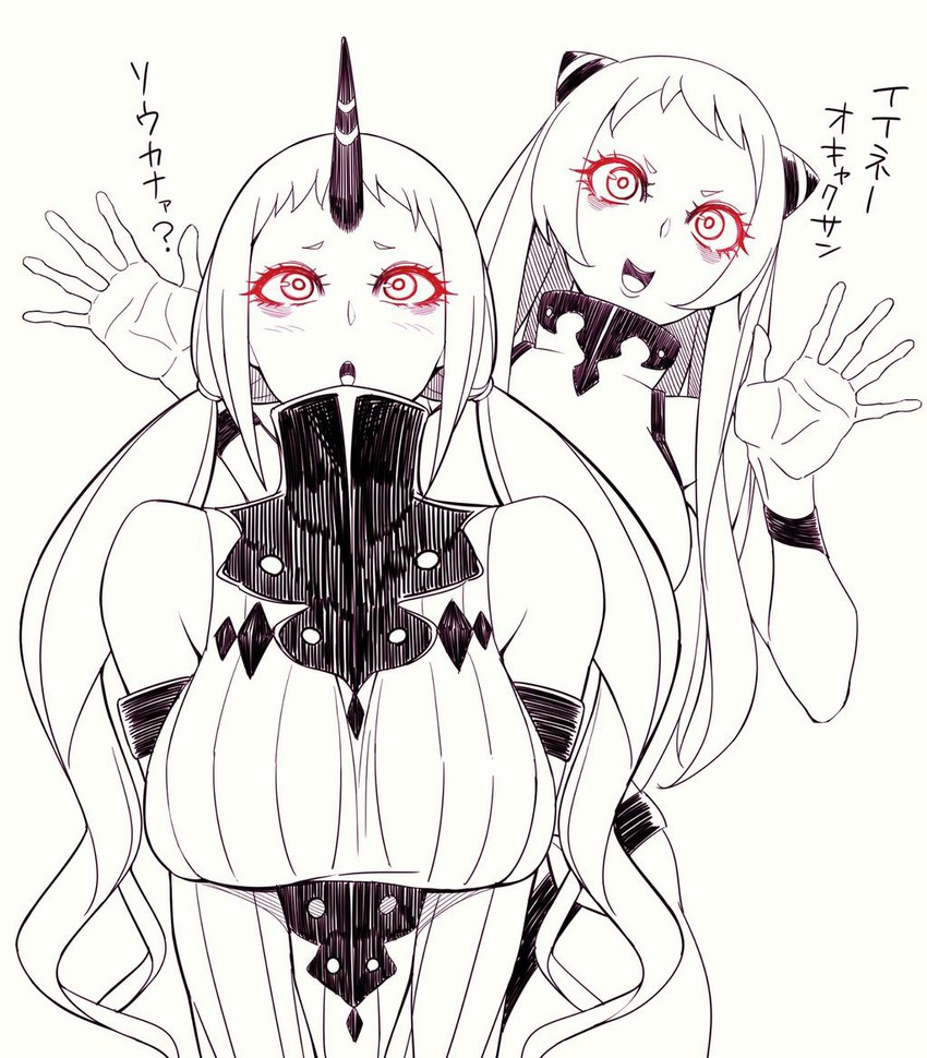 seaport princess and airfield princess (kantai collection) drawn by kate_(alice_catharsis)