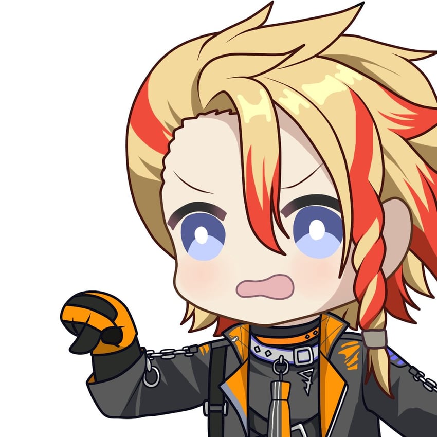 axel syrios (holostars and 1 more) drawn by zephylyne