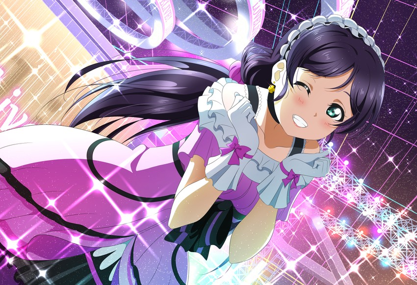 tojo nozomi (love live! and 1 more) drawn by isami_don
