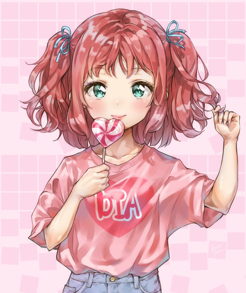 kurosawa ruby (love live! and 1 more) drawn by takenoko_no_you