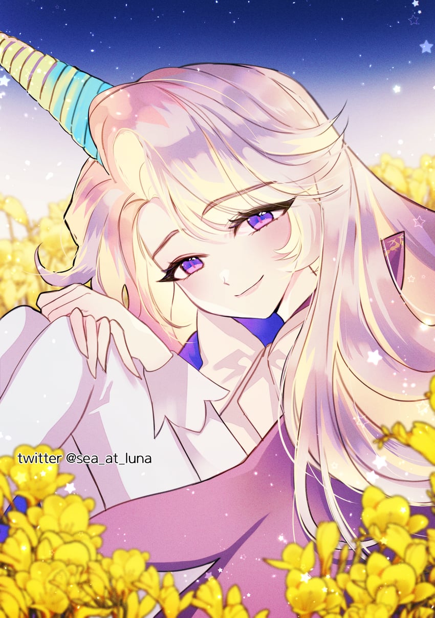 cream unicorn cookie (cookie run) drawn by estey