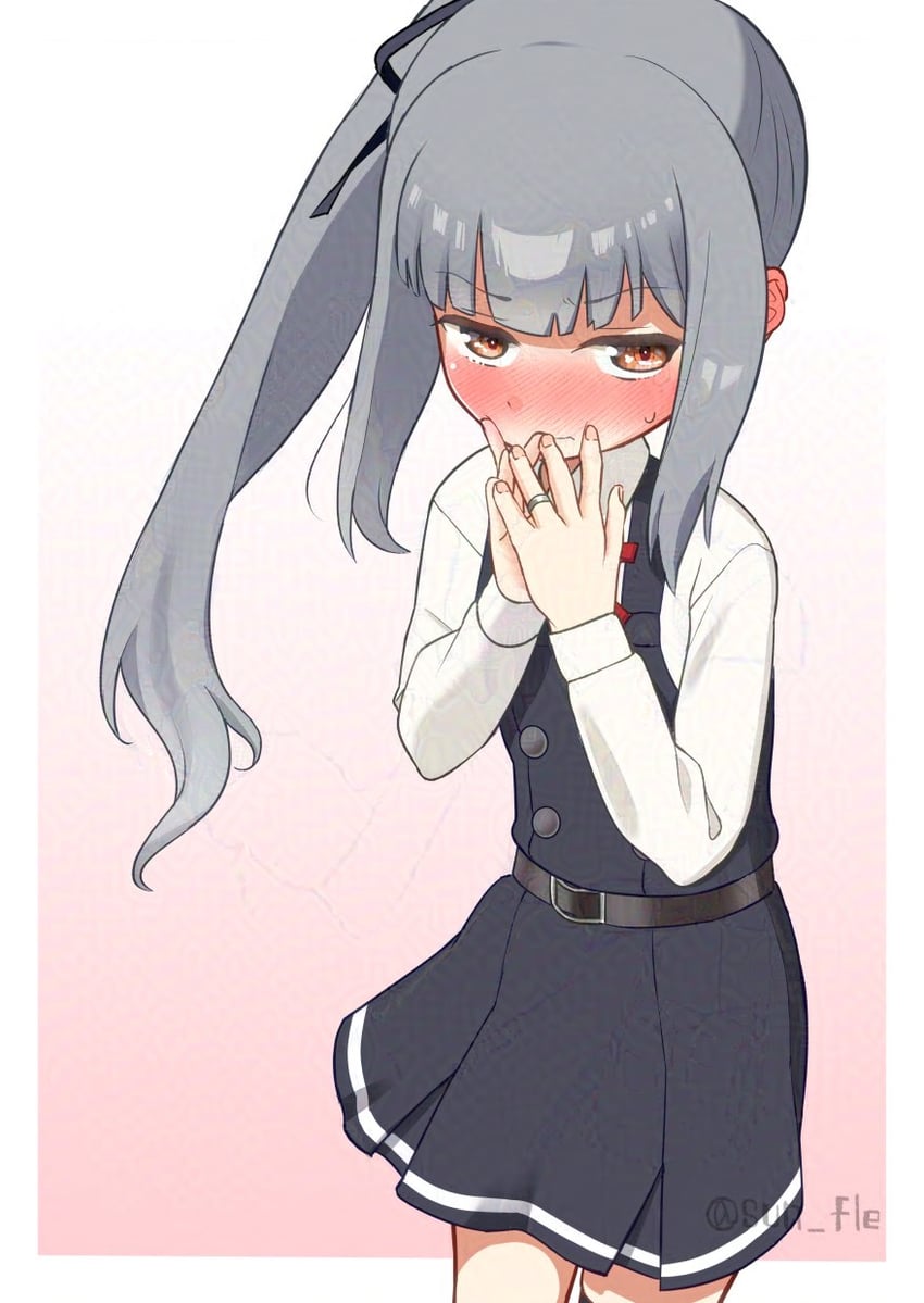 kasumi and kasumi kai ni (kantai collection) drawn by sun_fle