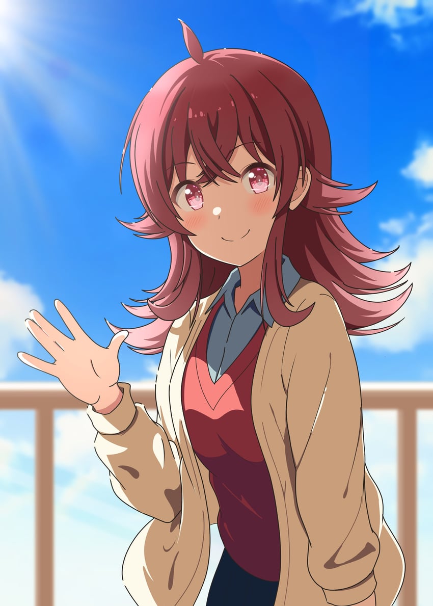 komiya kaho (idolmaster and 1 more) drawn by ryoga_kk