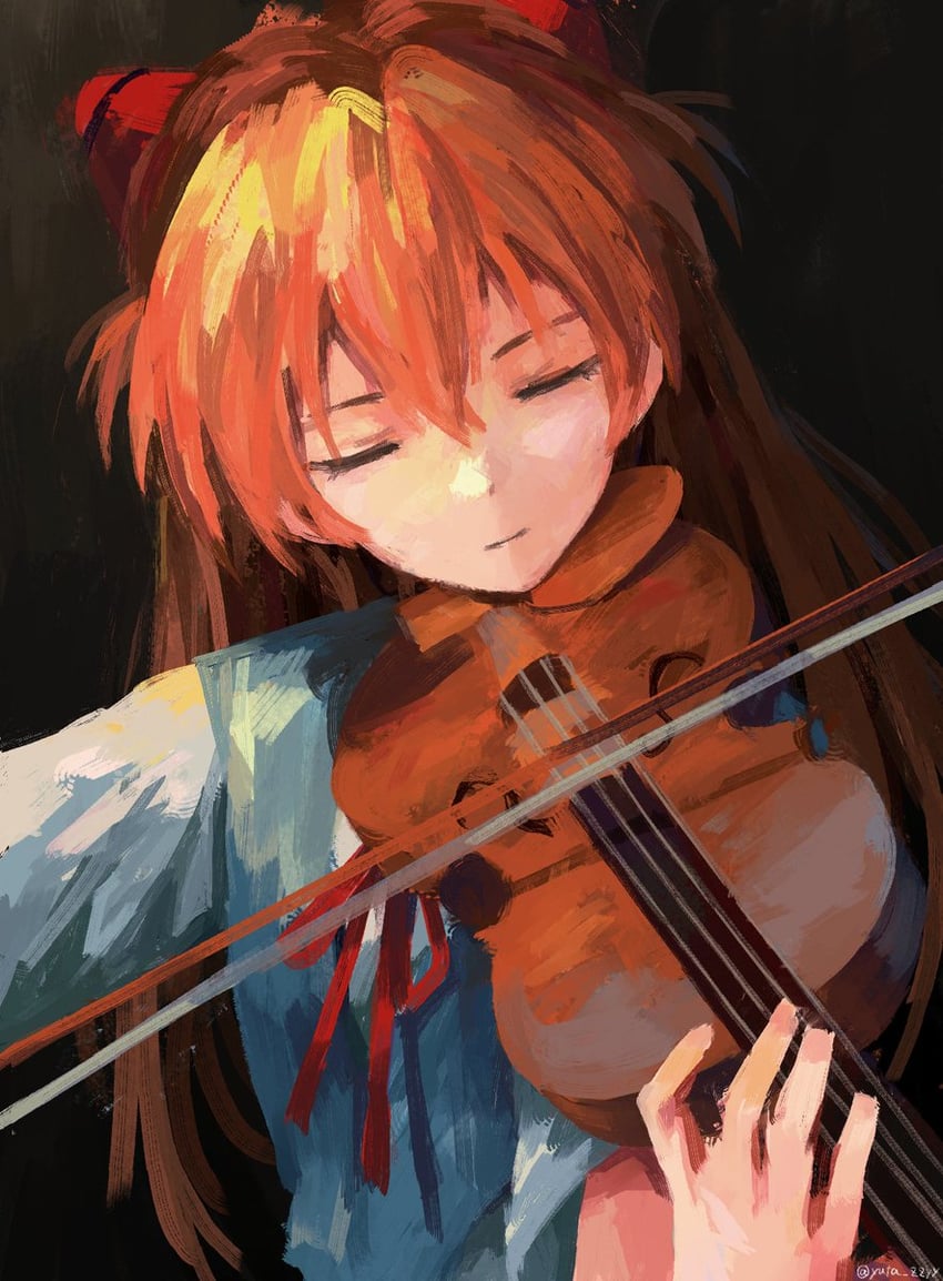 souryuu asuka langley (neon genesis evangelion) drawn by yuta_zzyy