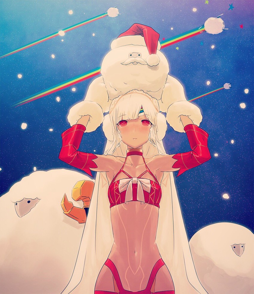altera, altera the santa, and zerco (fate and 1 more) drawn by huke
