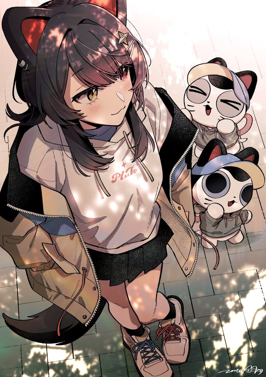 inui toko and banken (nijisanji) drawn by matsugi_zuntaro