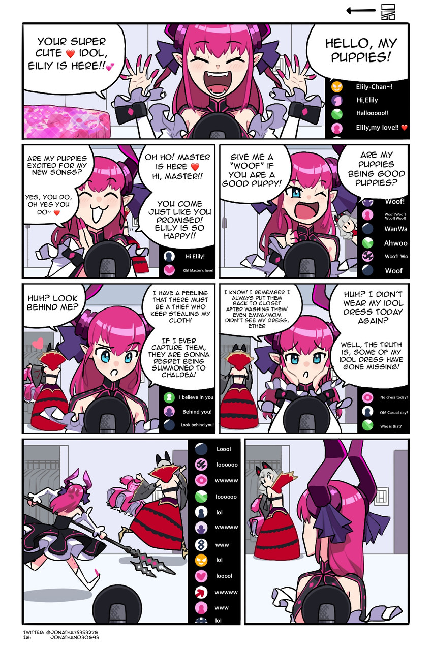 elizabeth bathory and carmilla alter (fate and 3 more) drawn by monkey_jon