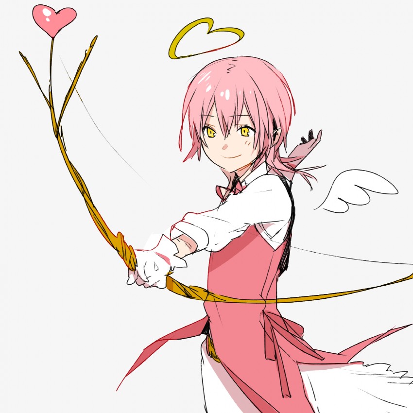 kaname madoka and ultimate madoka (mahou shoujo madoka magica) drawn by kurono_yuu
