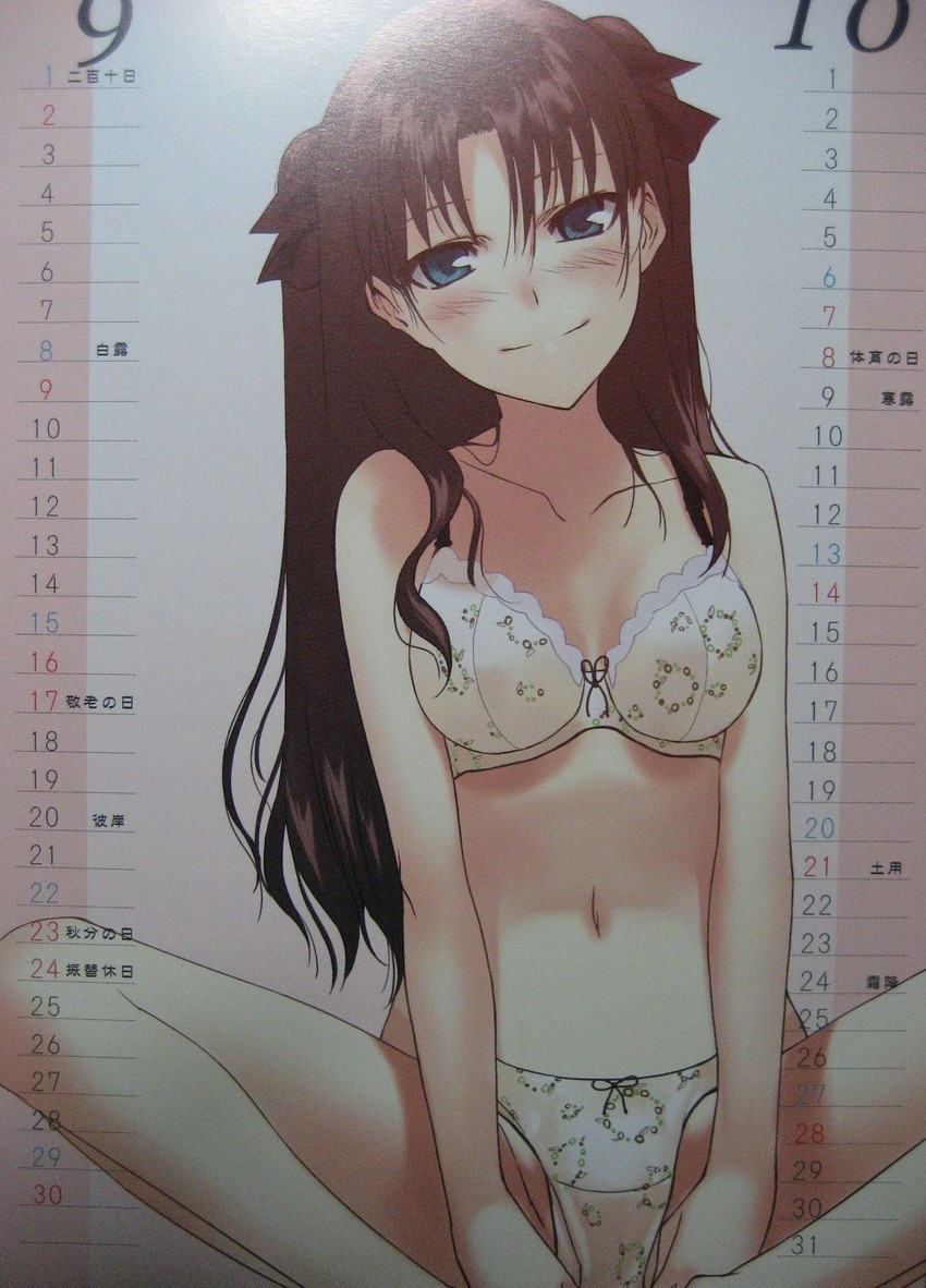 tohsaka rin (fate and 2 more) drawn by morii_shizuki