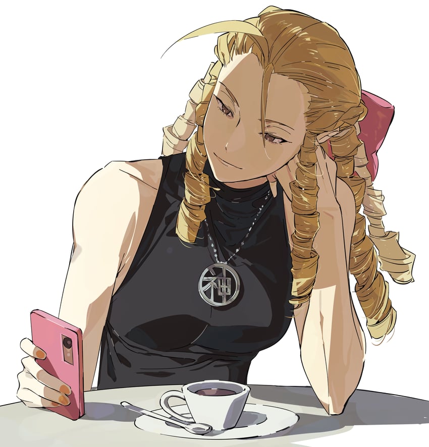 kanzuki karin (street fighter and 2 more) drawn by shioajiass