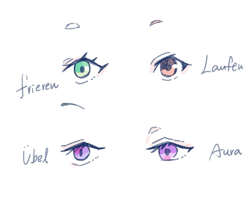 frieren, ubel, aura, and laufen (sousou no frieren) drawn by seila_rei