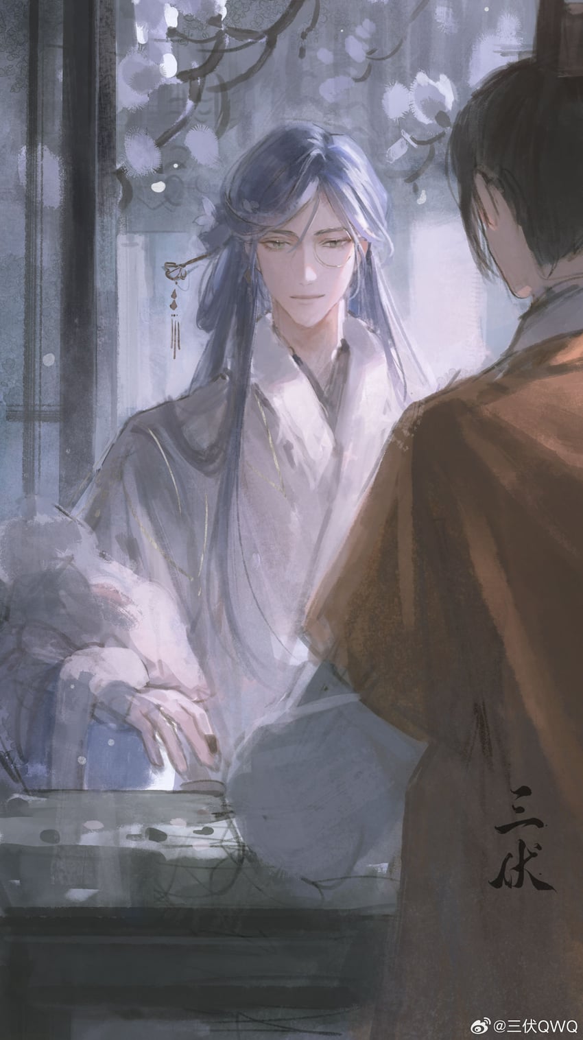 guanglingwang and zhang miao (code: kite) drawn by sanfu_qwq